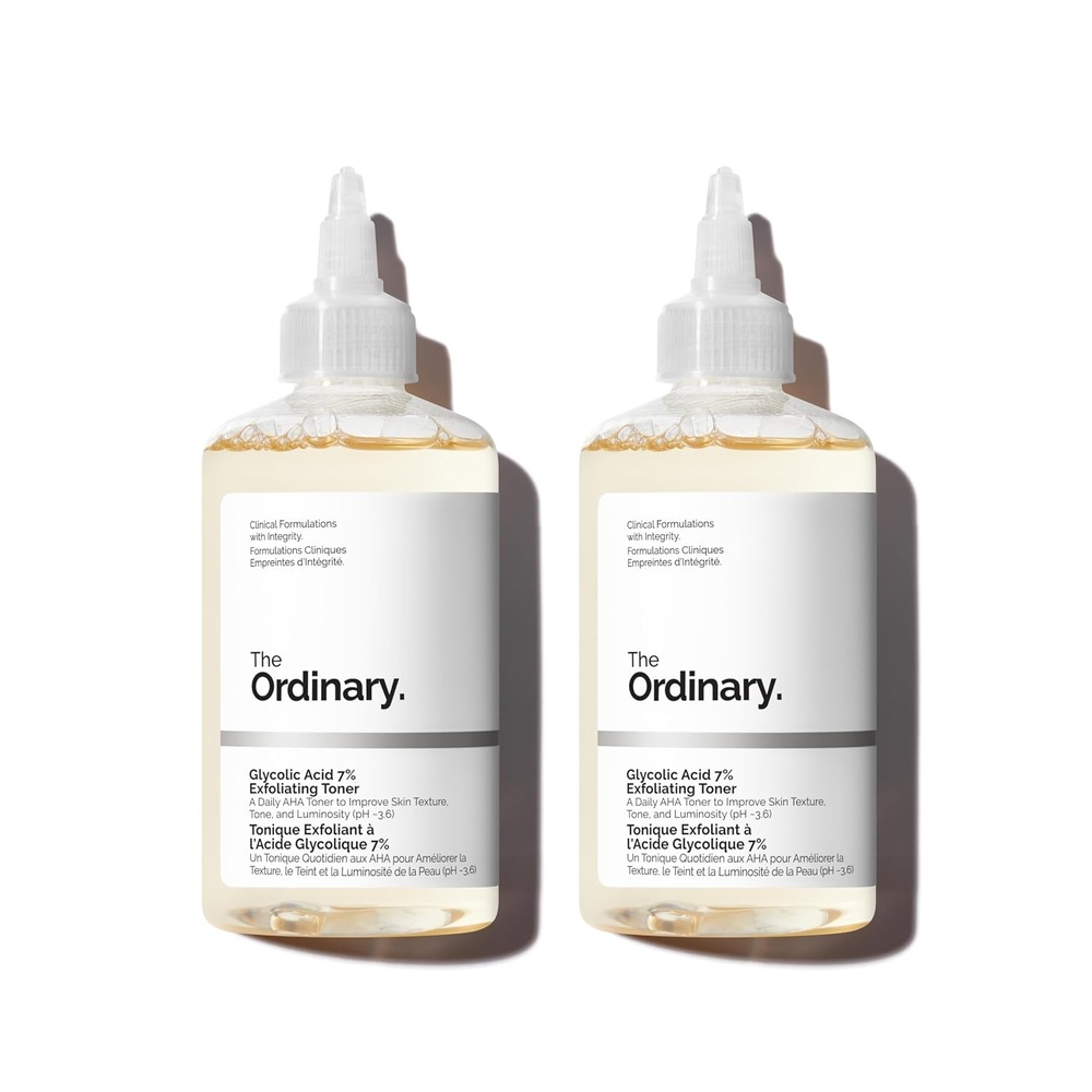 image:imageThe Ordinary Glycolic Acid 7 Exfoliating Toner Brightening and Smoothing Daily Toner for More EvenLooking Skin Tone81 Fl Oz Pack of 2