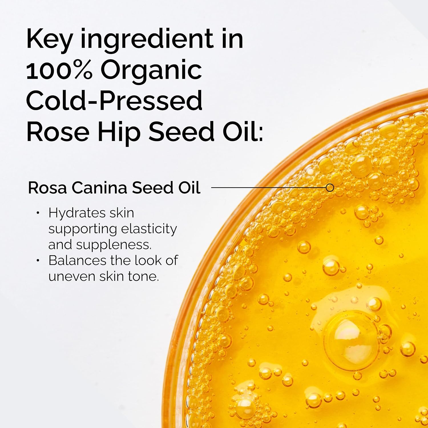 image:imageThe Ordinary 100 Organic ColdPressed Rose Hip Seed Oil Addresses Signs of Aging by Improving the Appearance of Uneven Skin Tone Supporting Skin Elasticity 1 Fl Oz1 Fl Oz Pack of 1