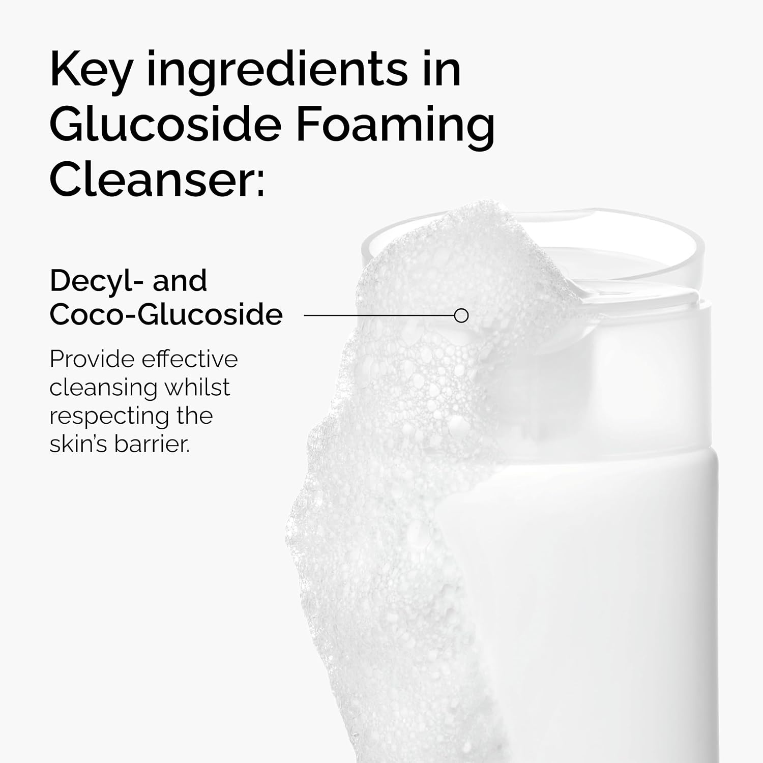 image:imageThe Ordinary Glucoside Foaming Cleanser Gentle Foaming Face Wash for All Skin Types Including Sensitive Skin 51 Fl Oz51 Fl Oz Pack of 1