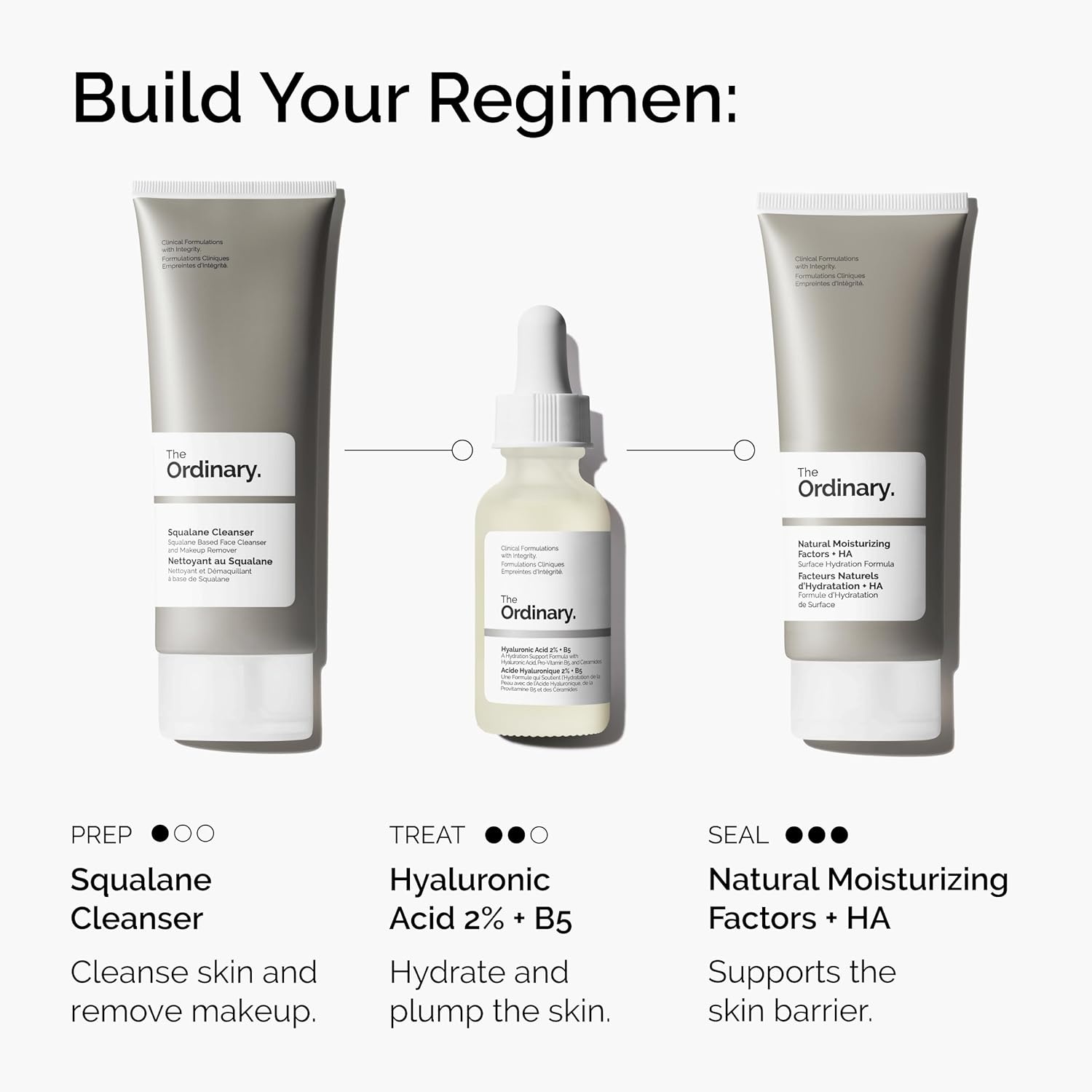 image:imageThe Ordinary Hyaluronic Acid 2 B5 with Ceramides MultiDepth Hydration Serum for Plumper Smoother Skin1 Fl Oz Pack of 2