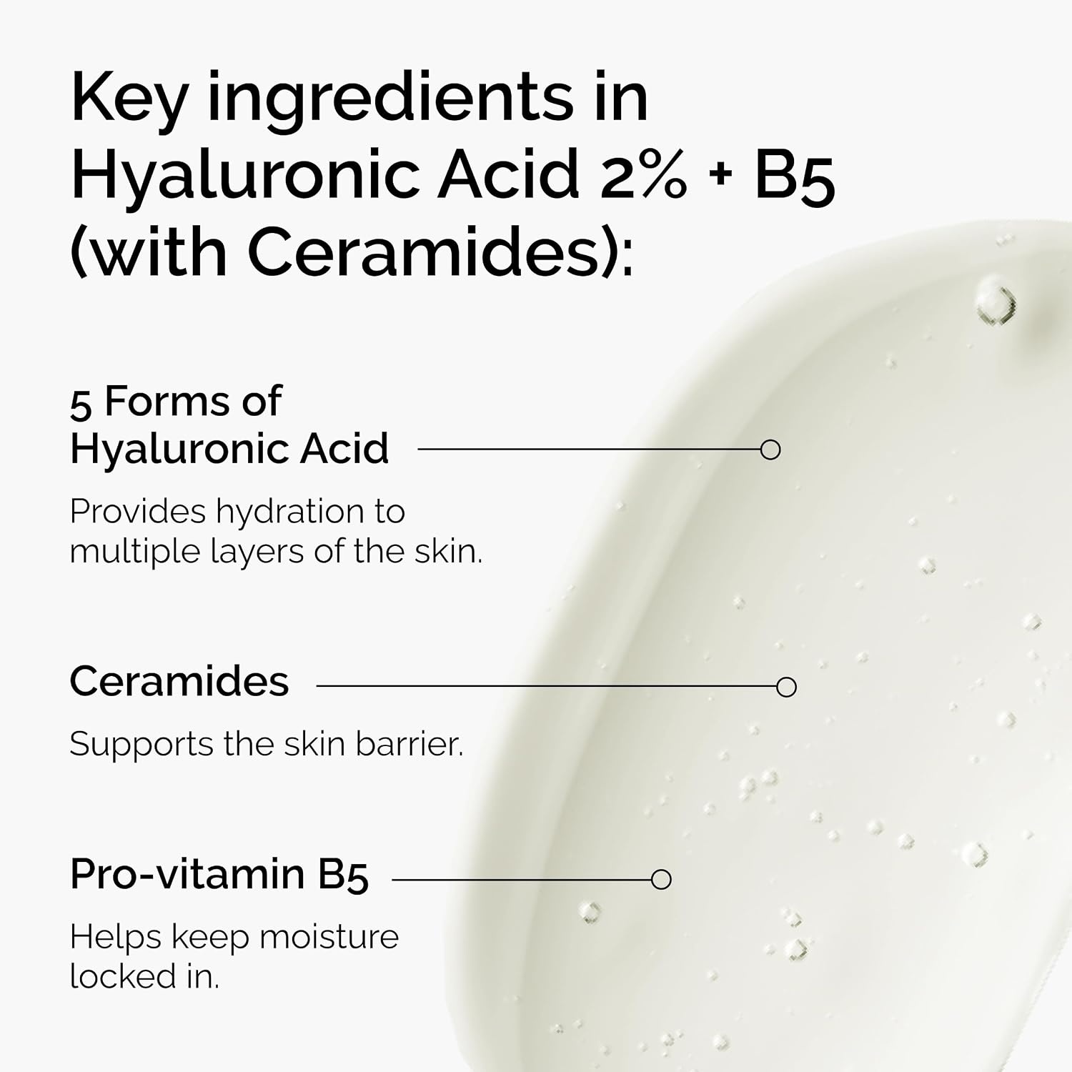 image:imageThe Ordinary Hyaluronic Acid 2 B5 with Ceramides MultiDepth Hydration Serum for Plumper Smoother Skin1 Fl Oz Pack of 2