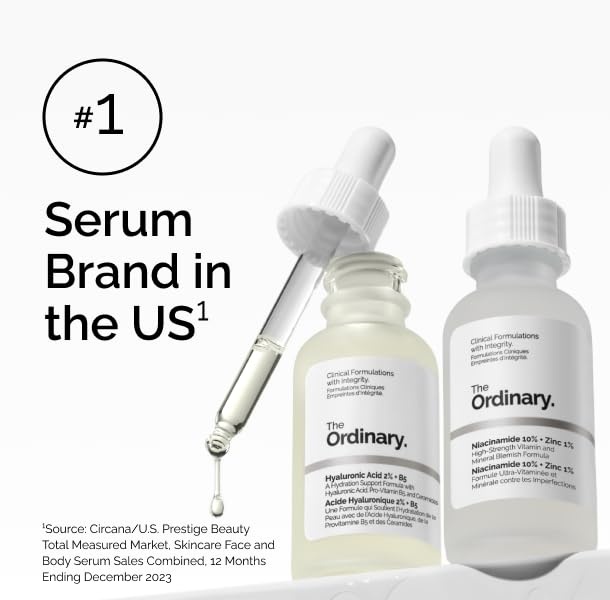image:imageThe Ordinary Lactic Acid 10 Hyaluronic Acid 2 HighStrength Exfoliating Serum for Smoother Brighter Skin 1 Fl Oz1 Fl Oz Pack of 1