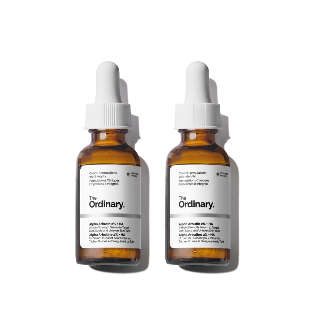 image:imageThe Ordinary Alpha Arbutin 2  Hyaluronic Acid Brightens Skin and Targets Dark Spots 1 Fl Oz1 Fl Oz Pack of 2