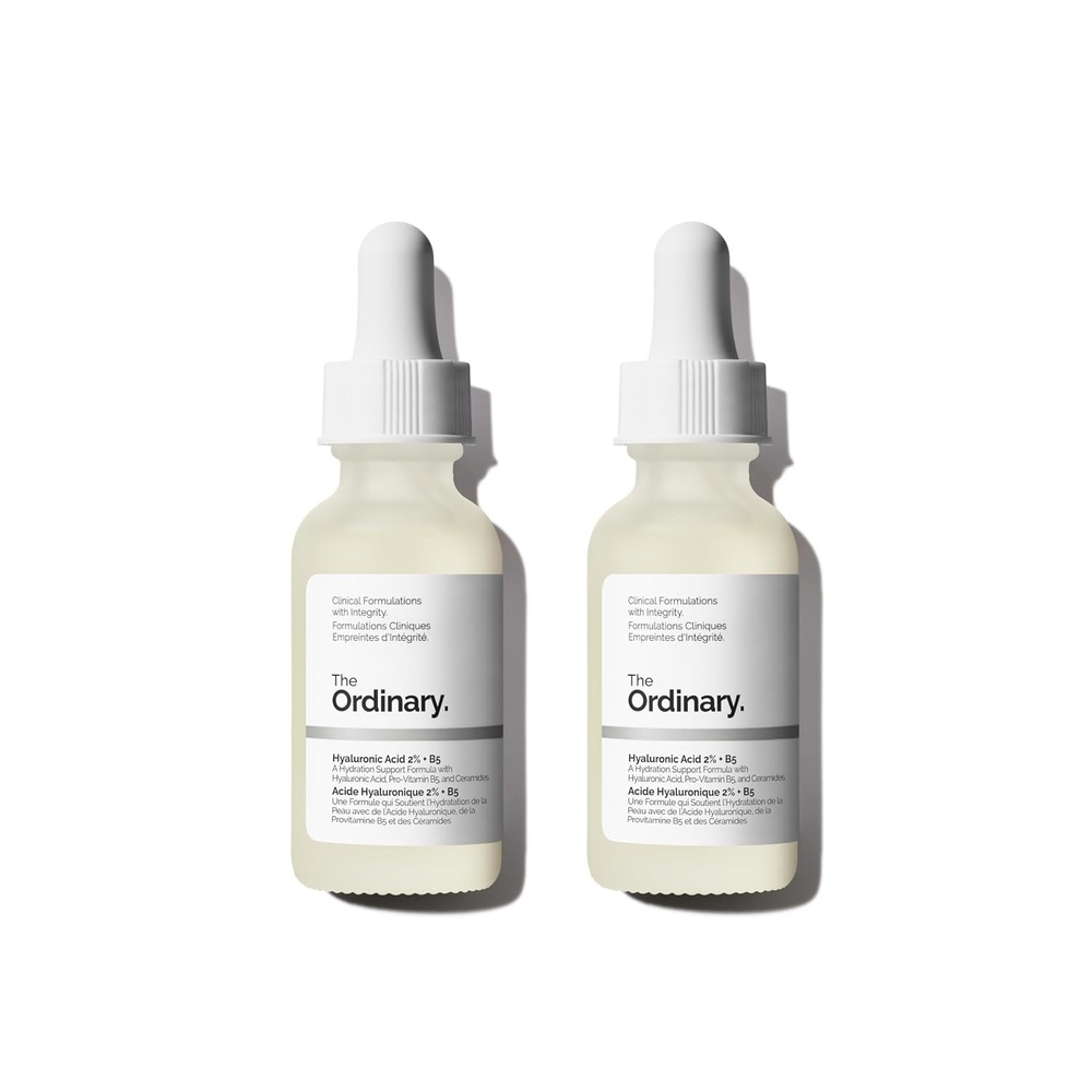 image:imageThe Ordinary Hyaluronic Acid 2  B5 with Ceramides MultiDepth Hydration Serum for Plumper Smoother Skin1 Fl Oz Pack of 2