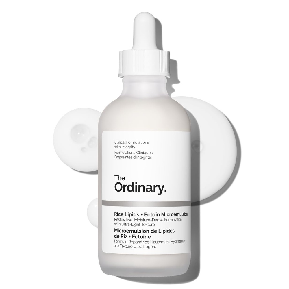 image:imageThe Ordinary Rice Lipids  Ectoin Microemulsion Moisturizer for Dry Skin Soothing Hydration Barrier Repair Reduced Redness4 Fl Oz Pack of 1