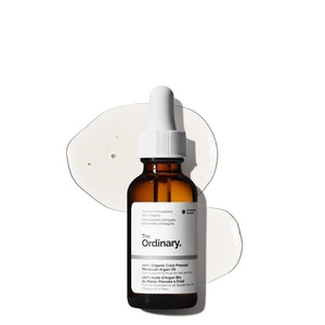 The Ordinary 100% Organic Cold-Pressed Moroccan Argan Oil, Nourishing and Hydrating Treatment for Skin & Hair, 1 Fl Oz(1.00 Fl Oz (Pack of 1))