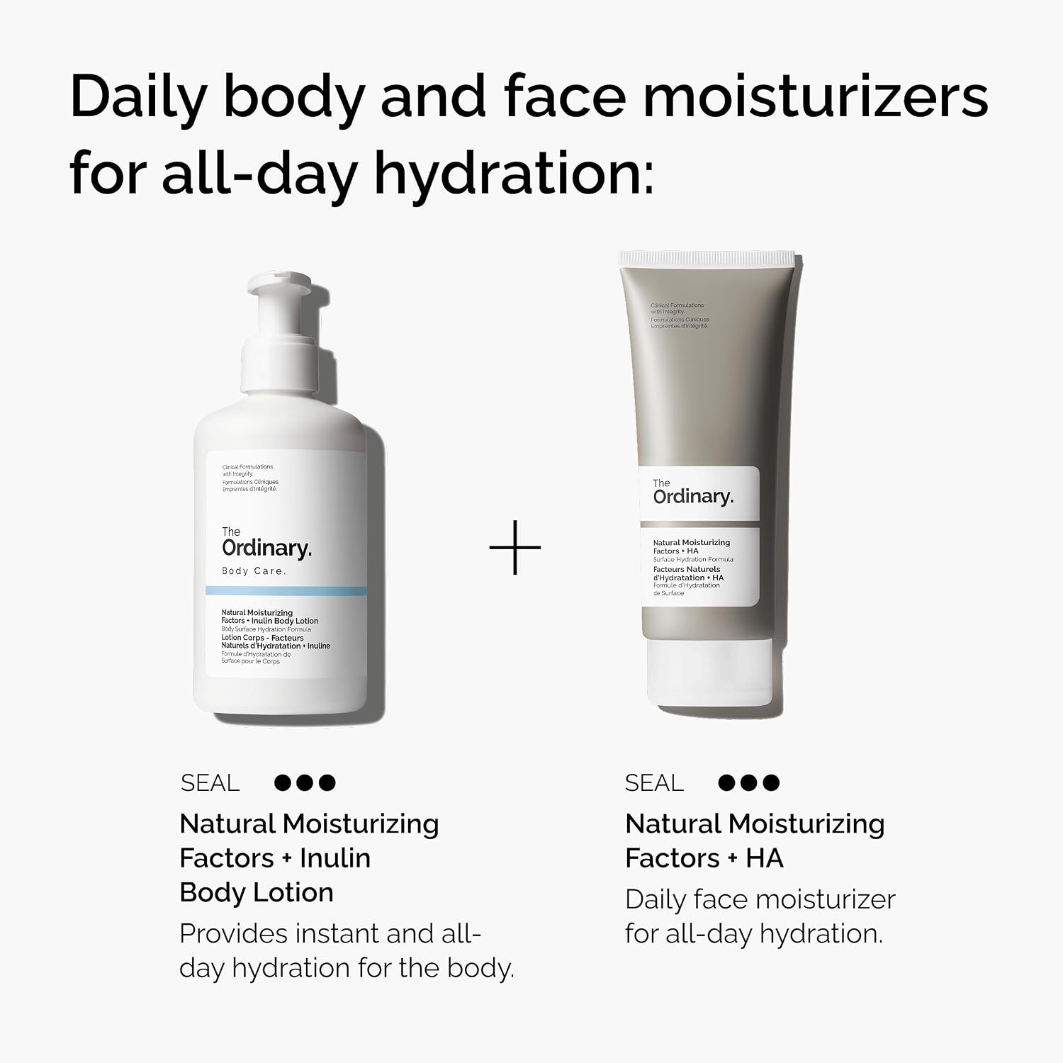 image:imageThe Ordinary Natural Moisturizing Factors Inulin Body Lotion Lightweight Hydration for AllDay Moisture amp Skin Barrier Support Accepted by the National Eczema Association 81 Fl Oz81 Fl Oz Pack of 1