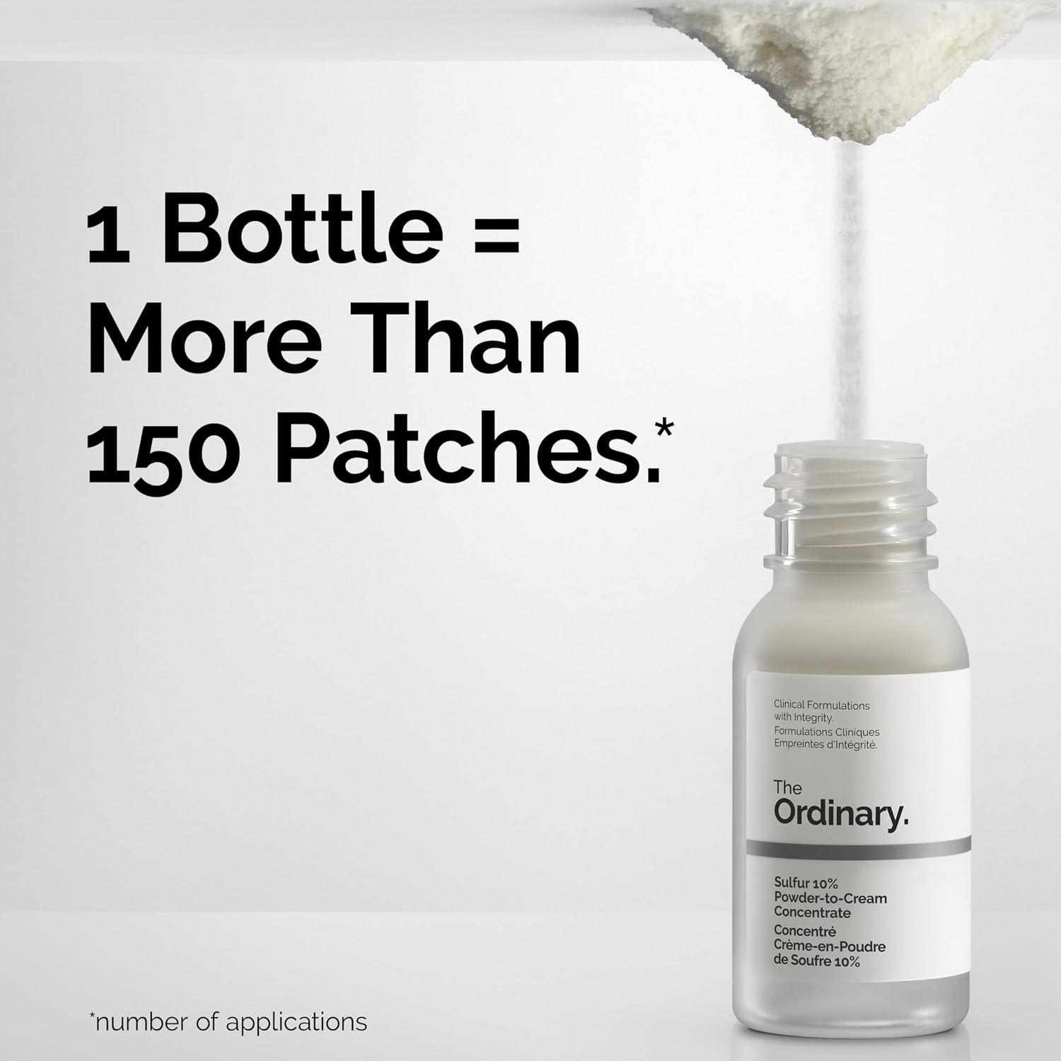 image:imageThe Ordinary Sulfur 10 PowdertoCream Acne Spot Treatment Concentrate Reduces Pimple Size and Zit Redness 018 Oz018 Ounce Pack of 1