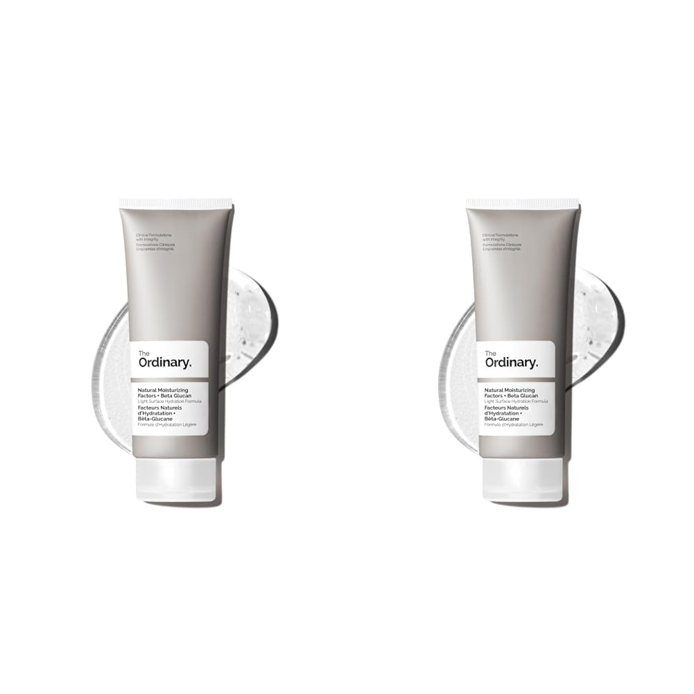 image:imageThe Ordinary Natural Moisturizing Factors Beta Glucan Lightweight Gel Moisturizer for AllDay Hydration 34 Fl Oz34 Fl Oz Pack of 2