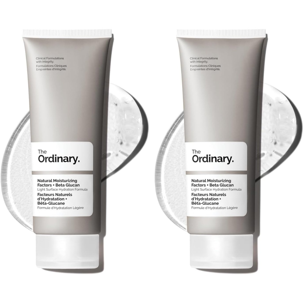 image:imageThe Ordinary Natural Moisturizing Factors Beta Glucan Lightweight Gel Moisturizer for AllDay Hydration 34 Fl Oz34 Fl Oz Pack of 2