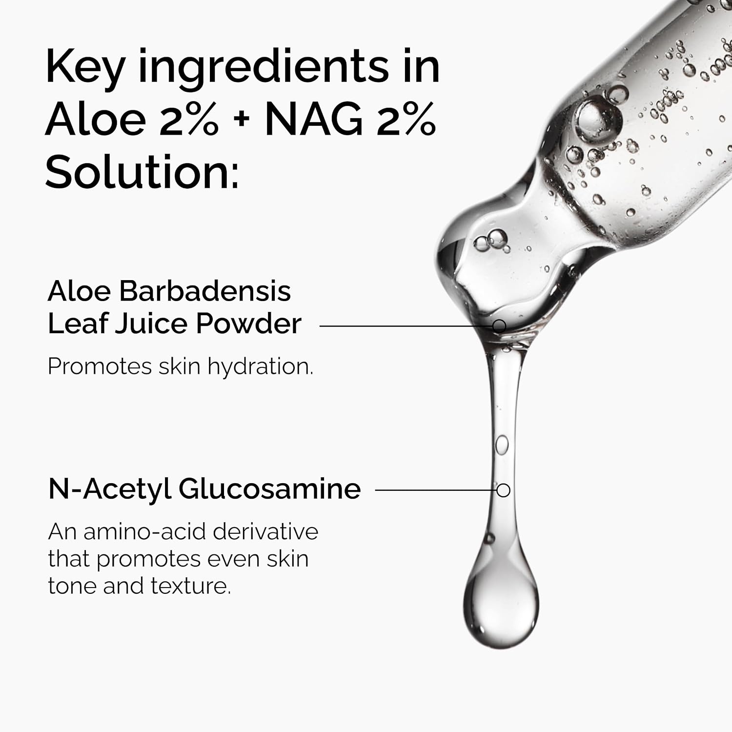 image:imageThe Ordinary Aloe 2 NAG 2 Solution Soothes Skin and Targets PostAcne Marks 1 Fl Oz