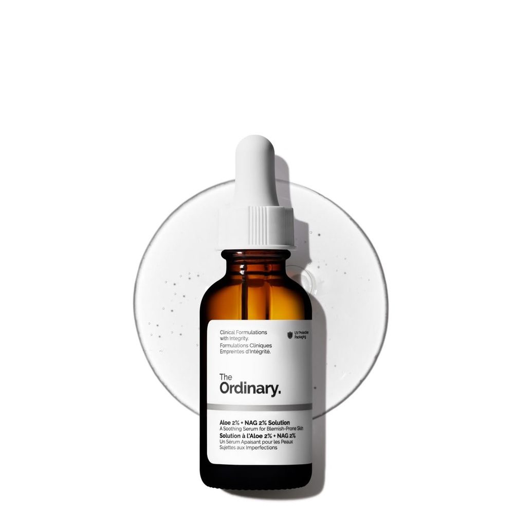 image:imageThe Ordinary Aloe 2  NAG 2 Solution Soothes Skin and Targets PostAcne Marks 1 Fl Oz