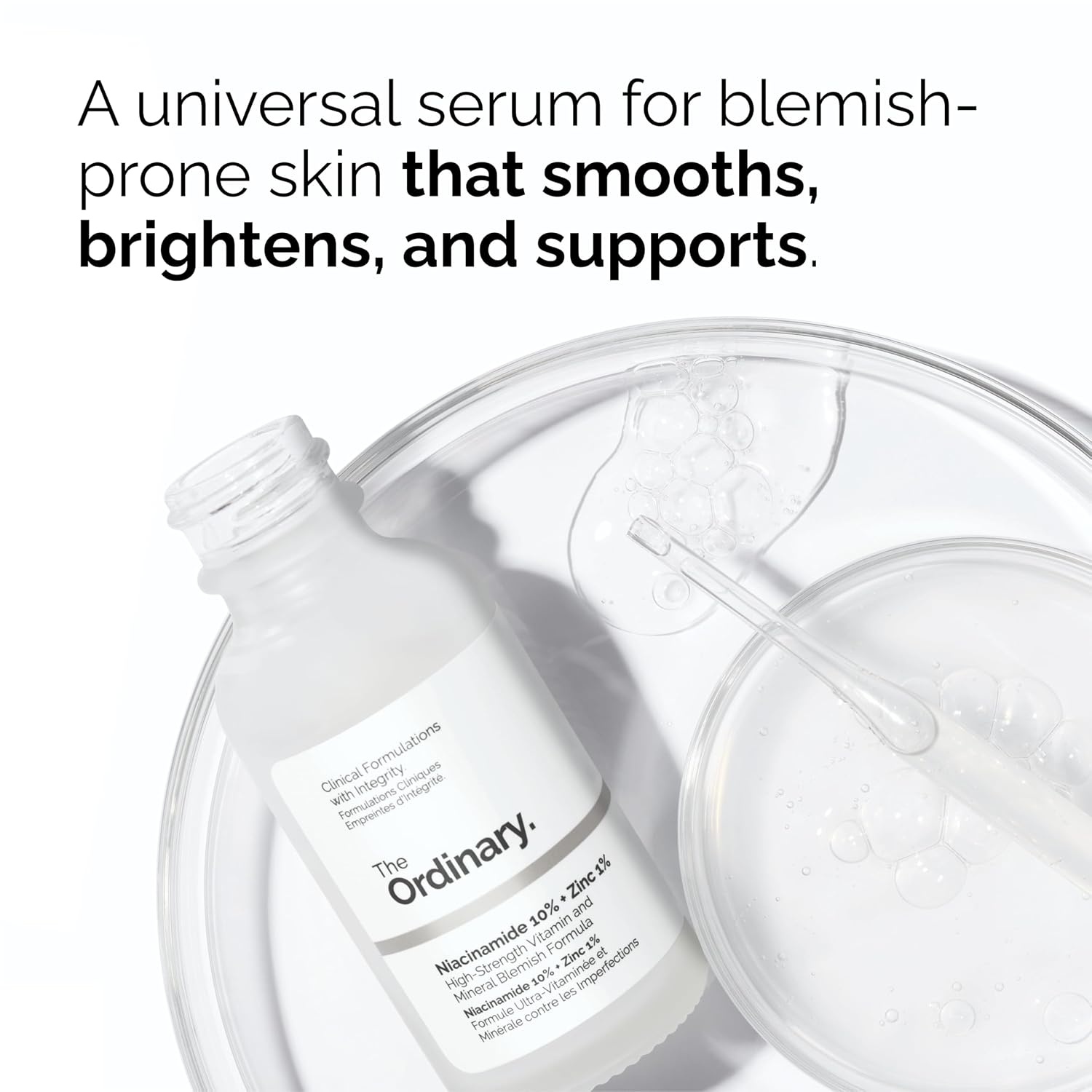image:imageThe Ordinary Sensitive Skin Collection Skin Care BundleBlemishProne Skin Glucoside Foaming Cleanser Aloe 2 NAG 2 Solution Niacinamide 10 Zinc 1 Natural Moisturizing FactorsBeta Glucan